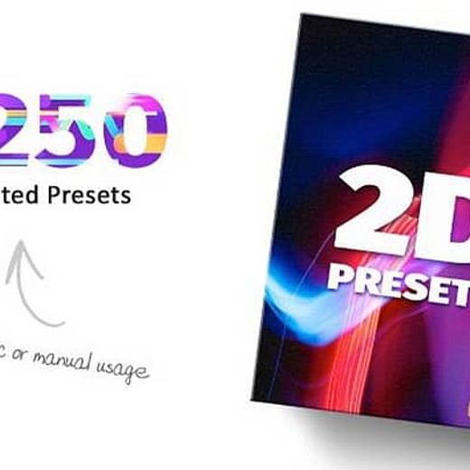PR预设-图层动作缓入缓出旋转缩放动画2DAnimationPresets封面