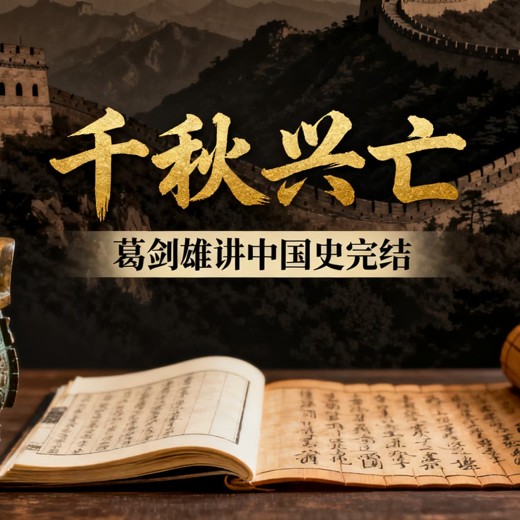 千秋兴亡-葛剑雄讲中国史(上下)(完结) 千秋兴亡-葛剑雄讲中国史(上下)(完结)封面
