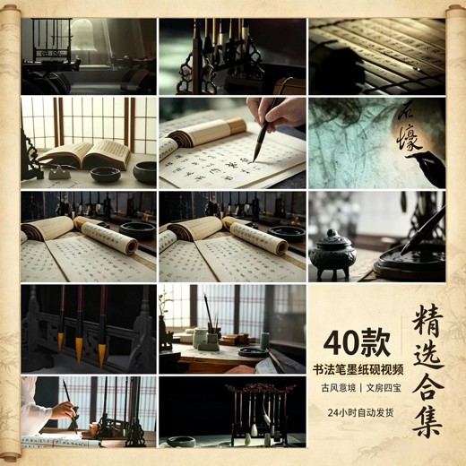 古韵中文字体素材合集封面