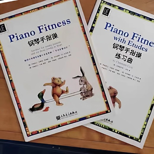 钢琴练习曲基础入门曲谱适合初学练习封面