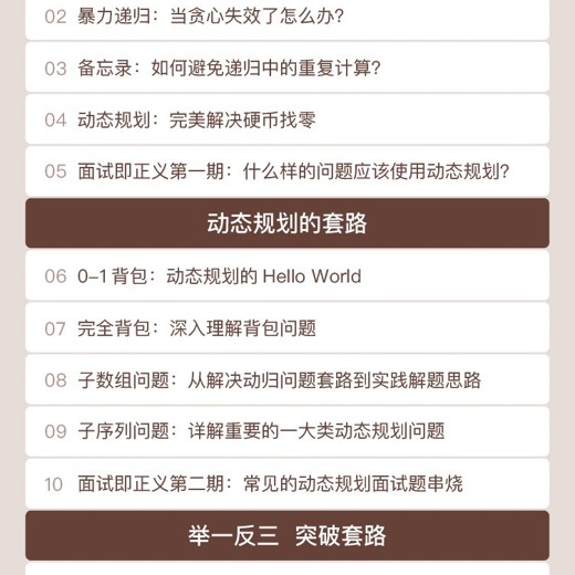 专栏课-卢誉声-动态规划面试宝典（完结）封面