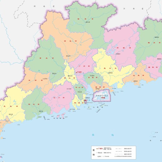 全国地市可编辑地图封面