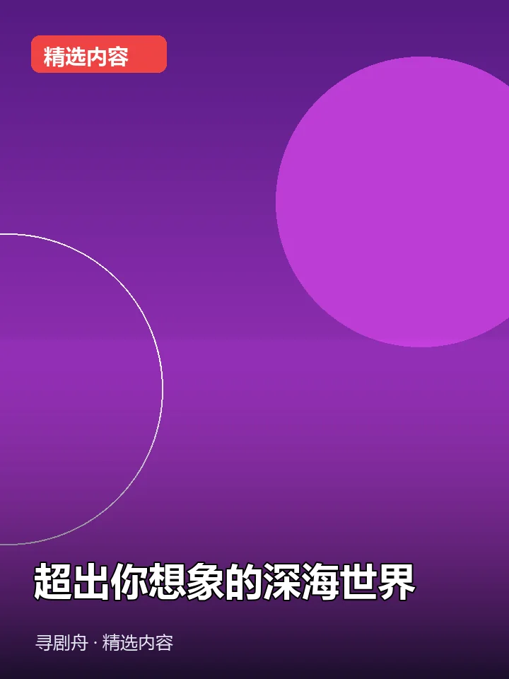 超出你想象的深海世界 超出你想象的深海世界封面